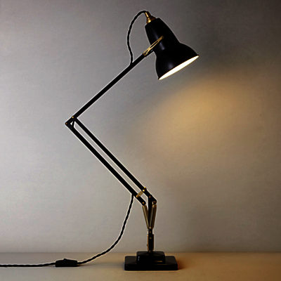 Anglepoise Original 1227 Brass Desk Lamp Slate Anglepoise Original 1227 Brass Desk Lamp Slate